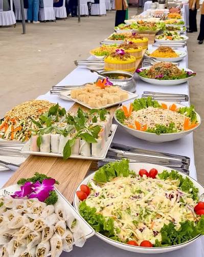 🪷 BUFFET CHAY VÔ VI - HÀNH HƯƠNG XÁ LỢI PHẬT, THƯỞNG THỨC ẨM THỰC AN LẠC  🪷 🌟 Phục vụ đoàn chiêm bái Xá Lợi Phật tại Chùa Tam Chúc. 🗓️