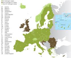 Click the map and drag to move the map around. The Schengen Visa