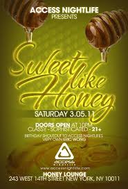 Access Nightlife presents Sweet Like Honey at Honey Lounge, New York