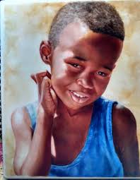 What are nice light creamy flesh colors for toddlers in oil painting?