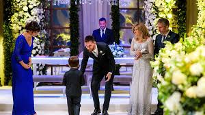 Hochzeitskleid von frau von messi. Hochzeit Von Lionel Messi Die Besten Bilder Sportbuzzer De