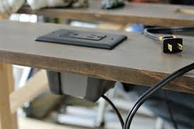 Make It Diy Sofa Table With Outlets Diy Sofa Table Diy Sofa Diy Table Design