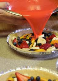 Fresh Fruit Pie Perfect For Summer I Bet I Could Make This With Soymilk Instead Fresh Fruit Recipes Fruit Recipes Fresh Fruit Pies