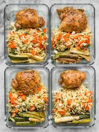 Maple Dijon Chicken Thigh Meal Prep Chicken Meal Prep Meals Healthy Recipes