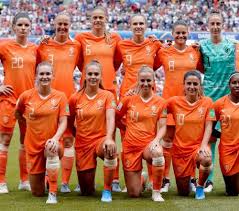 In de loop der j Nederlands Vrouwenelftal Onsoranje