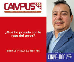 Martes de Artículo de Periódico! Se le invita a consultar este artículo  ¿Qué ha pasado con la ruta del arroz? por Donald Miranda Montes. Conoce  más: https://hdl.handle.net/11056/29210 #aportescinpe_costarica #CINPE  #martes_de_artículos_de_periódico ...