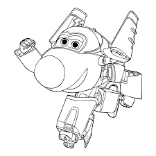 Find the best super wings coloring pages for kids and adults and enjoy coloring it. Super Wings Jerome The Aerobatic Plane