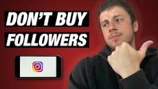 Will Instagram BAN you for Buying Followers? - YouTube