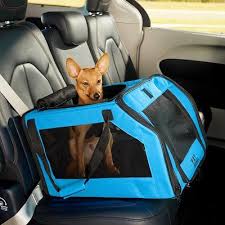 Pet Gear Signature Dog Cat Car Seat Carrier Bag Aqua Chewy Com Pet Car Seat Pet Car Pet Gear