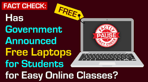 This is the online platform is the local organization which gives the recycle items for use. Fact Check Has Government Announced Free Laptops For Students For Easy Online Classes Youtube