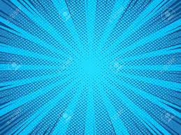 Something as simple as a yellow background and blue shadows can tell you that it's sunrise. Comic Book Cartoon Background With Halftone Texture Blue Color Royalty Free Cliparts Vectors And Stock Illustration Image 96636080