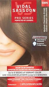 Vidal Sassoon Pro Series Hair Color 5wn Medium Chocolate Brown 1 Kit Packaging May Vary