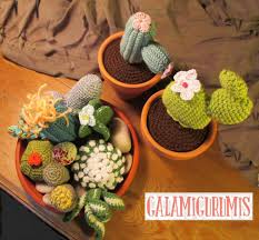 Como hacer un cactus al crochet. Galamigurumis Cactus Amigurumi Un Jardin Sin Riego Galamigurumis