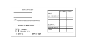 You'll fill out a slip differently when you deposit money into a savings or checking account. Printable Deposit Slip Free Word Document Templates Printable Free Word Template