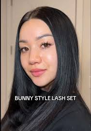 i think i found my favorite lash style: bunny