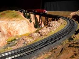 In an earlier build video. N Scale Coffee Table Model Railroad Cp Rail Intermountain Fp9a Youtube