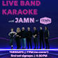 Live band karaoke with JAMN! event image