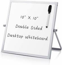 So, you want to convert your desk into a whiteboard. Small Dry Erase Board Whiteboard Desktop Portable Mini White Desk Easel 10 X 1 For Sale Online Ebay