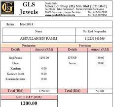 Contoh surat permohonan cuti tanpa gaji kakitangan awam; Contoh Penyata Gaji Pekerja Cafe Format Penyata Gaji Contoh Slip Gaji Malaysia Guru Paud Pada Oktober 2015 Silam Presiden Indonesia Joko Widodo Phb Jpxb3