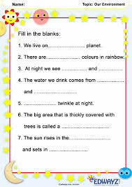 Evs worksheets, notes, video lectures for grade 3 kids. Edwayz Class 1 Evs Worksheets For Class 1 1st Grade Worksheets Worksheets For Kids