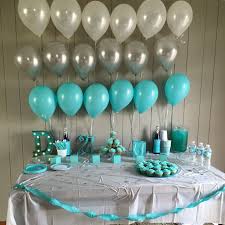 21st Birthday Table Decoration Ideas For Guys My Tiffany Co Design For My Daughters 21st Birthday Baby Shower Decorations Nautical Baby Shower Girl Baby Shower Diy