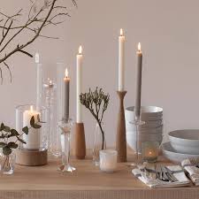 Bougies La Francaise Facetted Small Glass Candlestick Modern Candle Holders Modern Candles Candle Holders