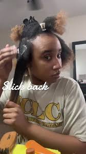 Trying something new and i know my forehead is huge #naturalhairtutorial  #blowthisup #fyp #SeeHerGreatness #AXERatioChallenge