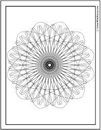See more ideas about spirograph, repeating patterns, spirograph art. Spirograph Geometric Coloring Pages