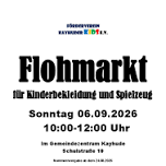 Sortierter Nummern‑Flohmarkt Kayhude 2026