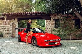 Toyota corolla 2011 red wallpaper. Hd Wallpaper Bryn Fabbri Model Car Modified Car Fashion Photography Wallpaper Flare