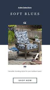 arden selections 2 piece garden delight deep seat patio chair cushion lowes com patio chair cushions blue patio chairs patio cushions