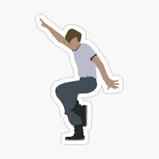 Napoleon's famous dance scene was the result of having extra film stock. Napoleon Dynamite Dance Stickers Redbubble