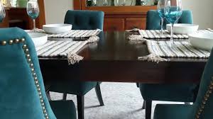 Bradding natural stonewash coffee table pier 1 imports.great deals on simon java x dining table base. Dining Room Reveal Creating A Bold Beautiful Space Anchored In Elegance