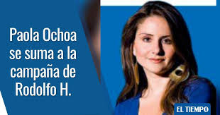 La periodista paola ochoa será la fórmula vicepresidencial de rodolfo hernández. Y6zn03tcxqeuom