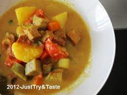 Kari Daging Sayuran Bahan Seadanya Untuk Hidangan Istimewa Kari Resep Masakan Sayuran
