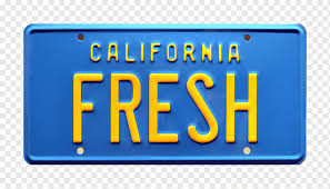 344 california license plate clip art. Vehicle License Plates Bel Air Dj Jazzy Jeff The Fresh Prince Television Show Fresh Prince Television Blue Text Png Pngwing