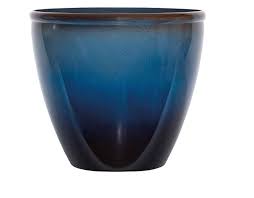 Whether you're planting a single potted flower or a tree, you'll find the pot size you need at job lot. Suncast 1606np36 Resin Planter Blue Brown Resin Planters Blue Planter Decorative Planters