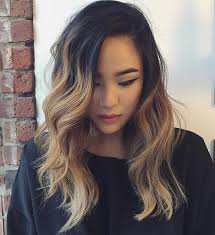 Black And Blonde Ombre Hair 30 Modern Asian Hairstyles For Women And Girls Asian Hair Hair Color Asian Medium Hair Styles