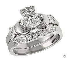 Wedding Ring Sets Claddagh Ring Wedding Irish Wedding Rings