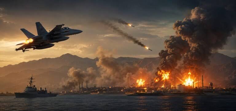 US Strikes Against Iran: Defensive Attacks in Hormuz
