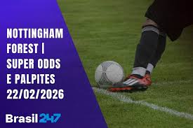Nottingham Forest x Liverpool - Super Odds e Palpites do Futebol - 22/02/2026