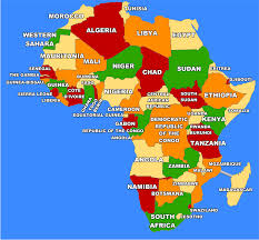 African countries and their location map of africa continent. Jungle Maps Map Of Africa Quiz Sheppard Software