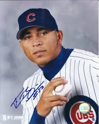 AUTOGRAPHED DAVID ROSELLO Chicago Cubs Photo