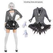 650 x 1170 jpeg 85 кб. Women The Nightmare Before Christmas Jack Skellington Costume Adult Fancy Vintage Stripe Halloween Dress Pumpkin King Clothes Movie Tv Costumes Aliexpress