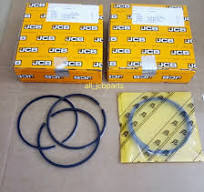 Genuine Jcb Piston Rings Std Kit, 4 Pc 320/09468 (320/03406 320/03407  320/03349)
