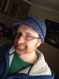 Men's Brim Crochet Hat