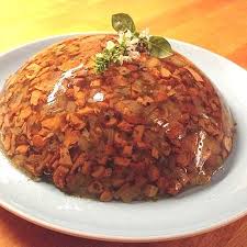 Pfifferlinge In Aspik Mit Dillvinaigrette Von Margotfischer Chefkoch Rezept Pfifferlinge Gefulltes Gemuse Vinaigrette