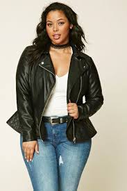 Plus Size Quilted Moto Jacket Plus Size Leather Jacket Leather Jackets Women Leather Jacket Outfits
