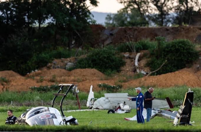 Aircraft Pilot Killed In Shocking Collision With Police Helicopter