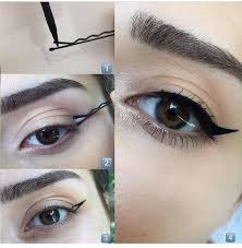 подводка для глаз Maybelline Eyestudio Lasting Drama Gel Liner 10 Steps And Fast Learn Makeup Cat Eye Makeup Tutorial Makeup Eyeliner Makeup Tips For Redheads